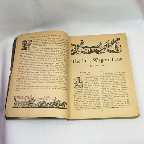 Zane Grey's Western Magazine Pulp Vol. 1 #5 July 1947 Low Grade - Picture 7 of 10